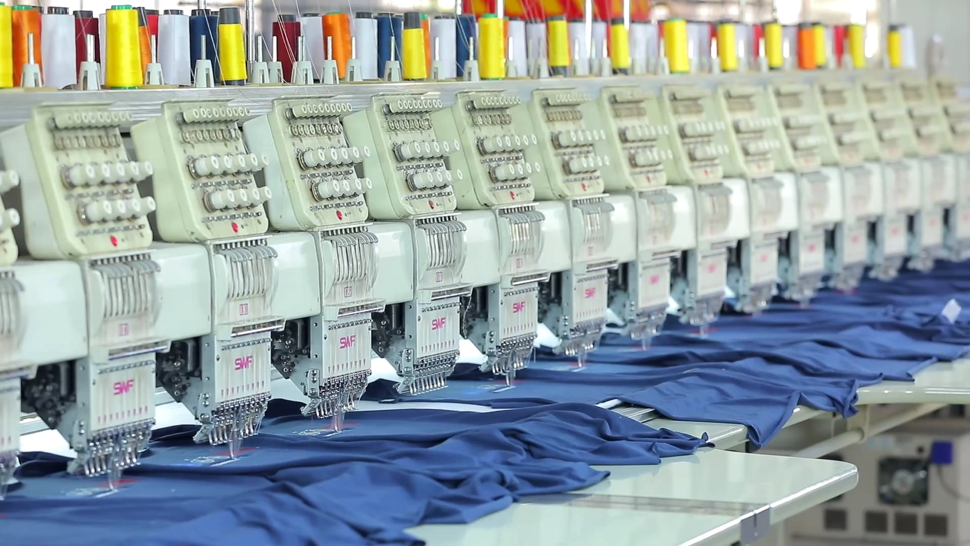 High-Capacity Computerized Embroidery